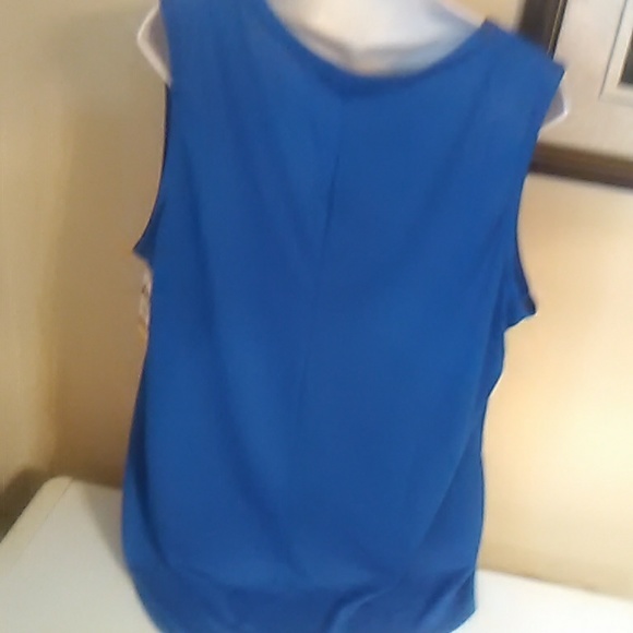 LAST CHANCE - Royal blue blouse sheer - Picture 3 of 3